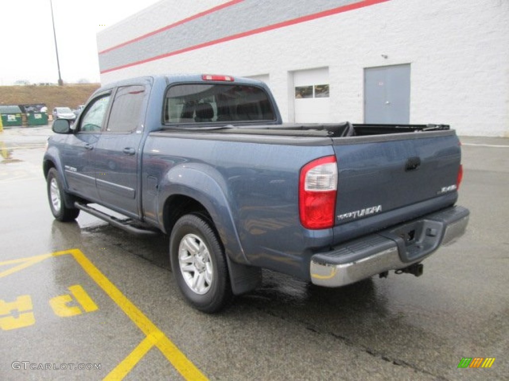 2006 Tundra SR5 Double Cab 4x4 - Bluesteel Metallic / Light Charcoal photo #4