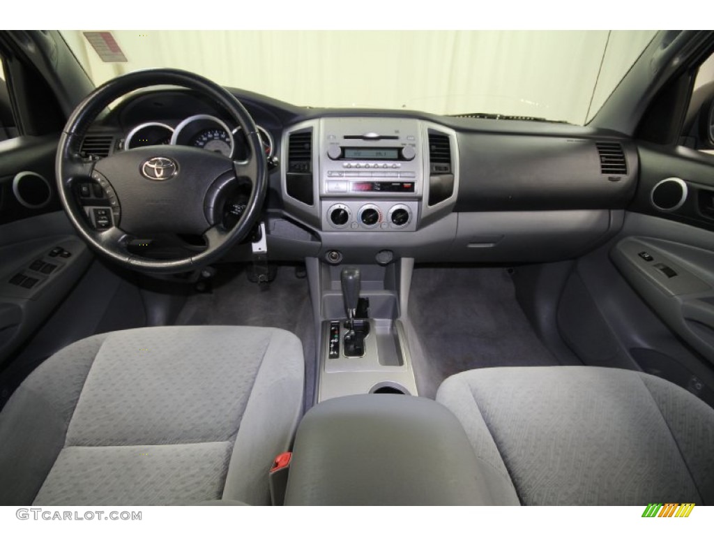 2007 Toyota Tacoma V6 SR5 PreRunner Double Cab Graphite Gray Dashboard Photo #61651597