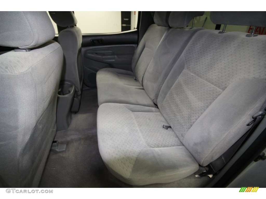 Graphite Gray Interior 2007 Toyota Tacoma V6 SR5 PreRunner Double Cab Photo #61651682