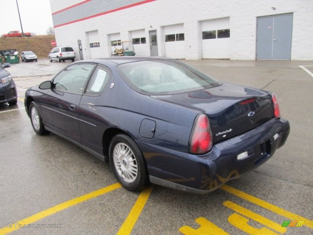 Navy Blue Metallic Chevrolet Monte Carlo Ls Photo