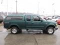 2000 Amazon Green Metallic Ford F150 XLT Extended Cab 4x4  photo #8