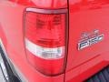 2004 Bright Red Ford F150 Lariat SuperCab 4x4  photo #9