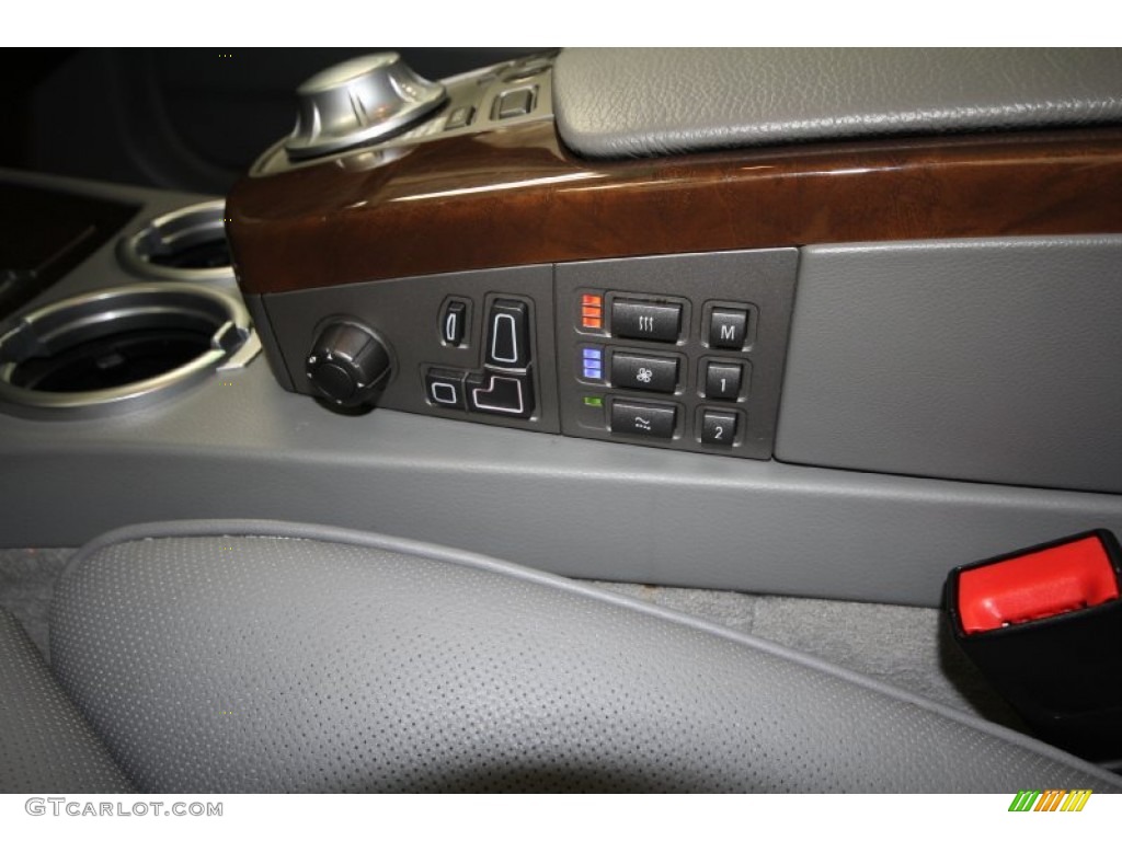 2004 7 Series 745Li Sedan - Toledo Blue Metallic / Basalt Grey/Flannel Grey photo #26