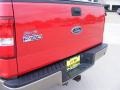 2004 Bright Red Ford F150 Lariat SuperCab 4x4  photo #10