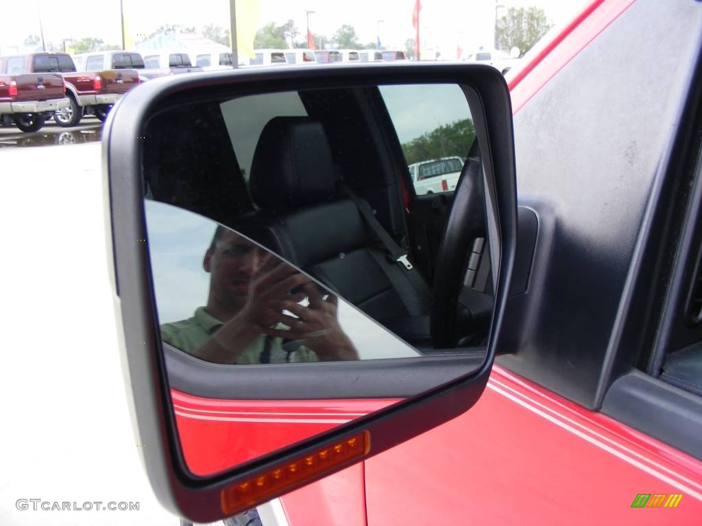 2004 F150 Lariat SuperCab 4x4 - Bright Red / Black/Medium Flint photo #20