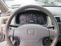 Ivory 2001 Honda Accord EX-L Sedan Steering Wheel