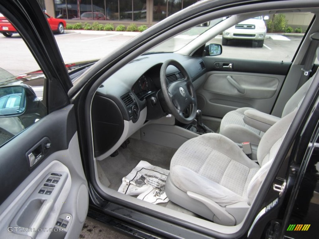 Gray Interior 2000 Volkswagen Jetta Gls 1 8t Sedan Photo