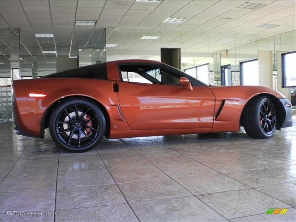 Atomic Orange Metallic 2008 Chevrolet Corvette Z06 Exterior Photo #61656091