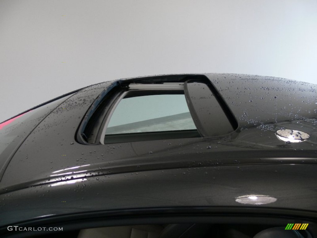 2011 Civic EX-L Coupe - Polished Metal Metallic / Gray photo #28