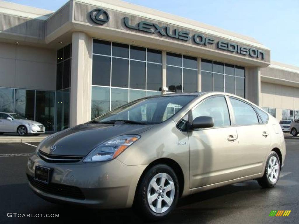 2007 Prius Hybrid - Driftwood Pearl / Bisque Beige photo #1