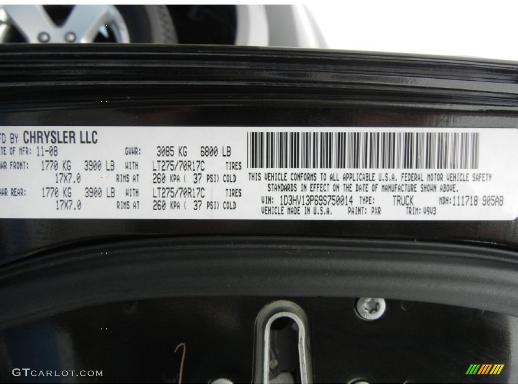 2009 Ram 1500 TRX4 Crew Cab 4x4 - Brilliant Black Crystal Pearl / Dark Slate/Medium Graystone photo #28