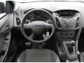 Charcoal Black 2012 Ford Focus S Sedan Dashboard