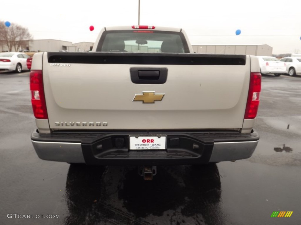 2009 Silverado 1500 Regular Cab - Silver Birch Metallic / Dark Titanium photo #6