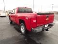 2012 Victory Red Chevrolet Silverado 1500 LT Extended Cab 4x4  photo #7