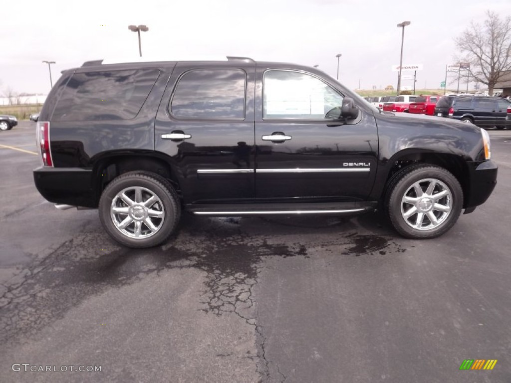 Onyx Black 2012 GMC Yukon Denali AWD Exterior Photo #61659904