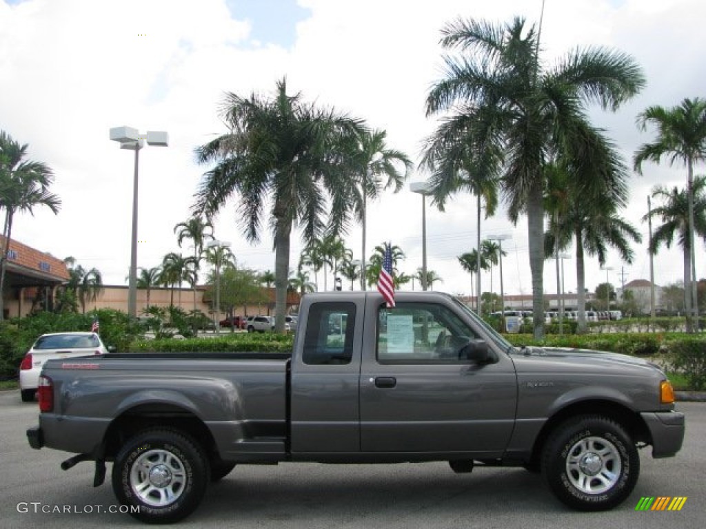 Dark Shadow Grey Metallic 2004 Ford Ranger Edge SuperCab Exterior Photo #61660279