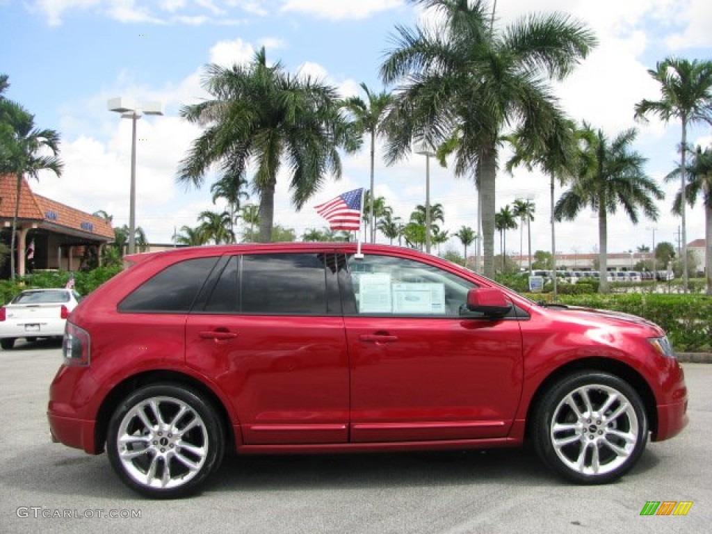 Red Candy Metallic 2010 Ford Edge Sport Exterior Photo #61660510