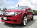 2010 Red Candy Metallic Ford Edge Sport  photo #13