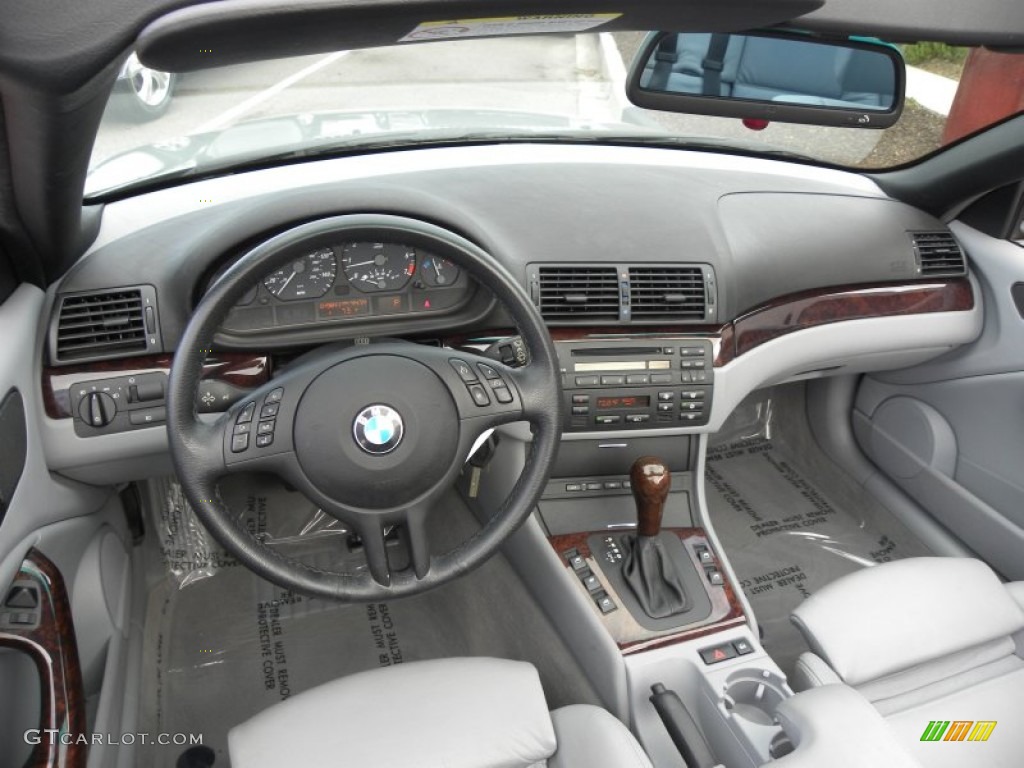 2006 3 Series 325i Convertible - Silver Grey Metallic / Grey photo #3