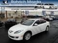 2011 Techno White Pearl Mazda MAZDA6 i Grand Touring Sedan  photo #1