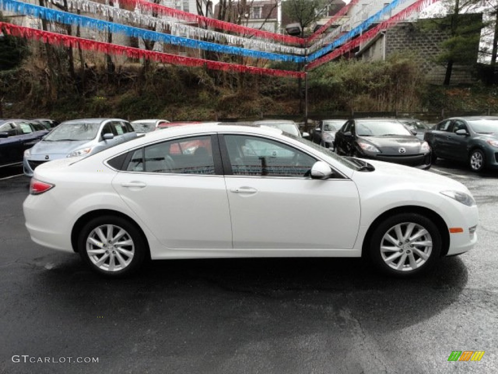 Techno White Pearl 2011 Mazda MAZDA6 i Grand Touring Sedan Exterior Photo #61661683