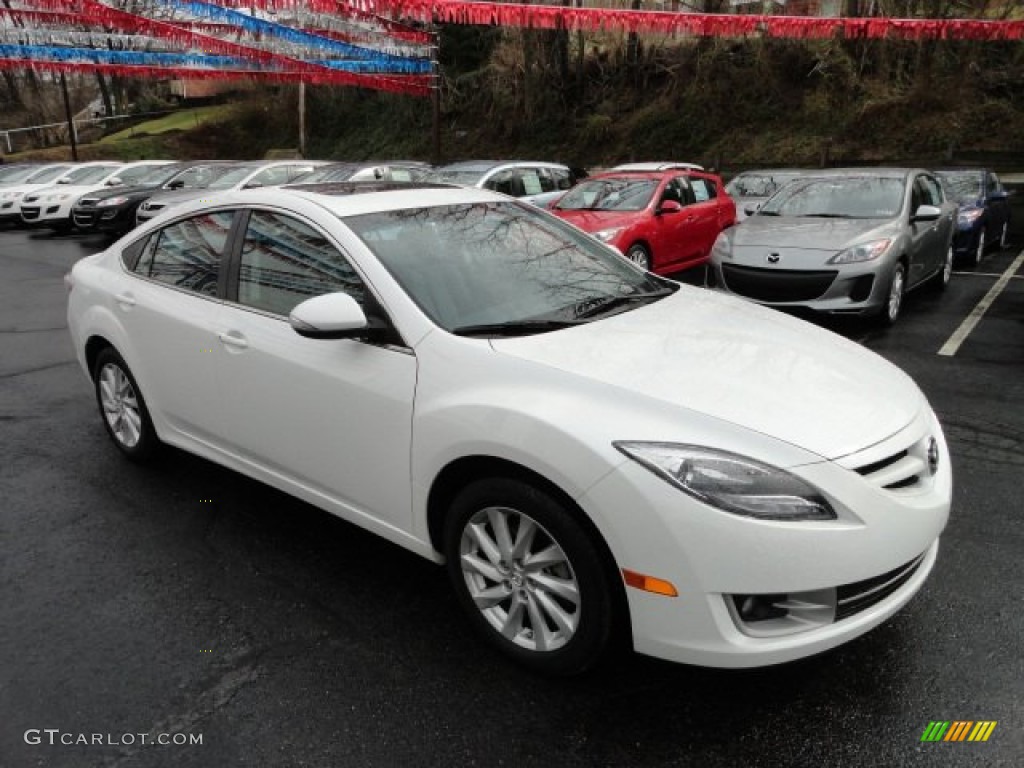 Techno White Pearl 2011 Mazda MAZDA6 i Grand Touring Sedan Exterior Photo #61661690