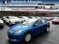 2012 Sky Blue Mica Mazda MAZDA3 i Grand Touring 4 Door  photo #1