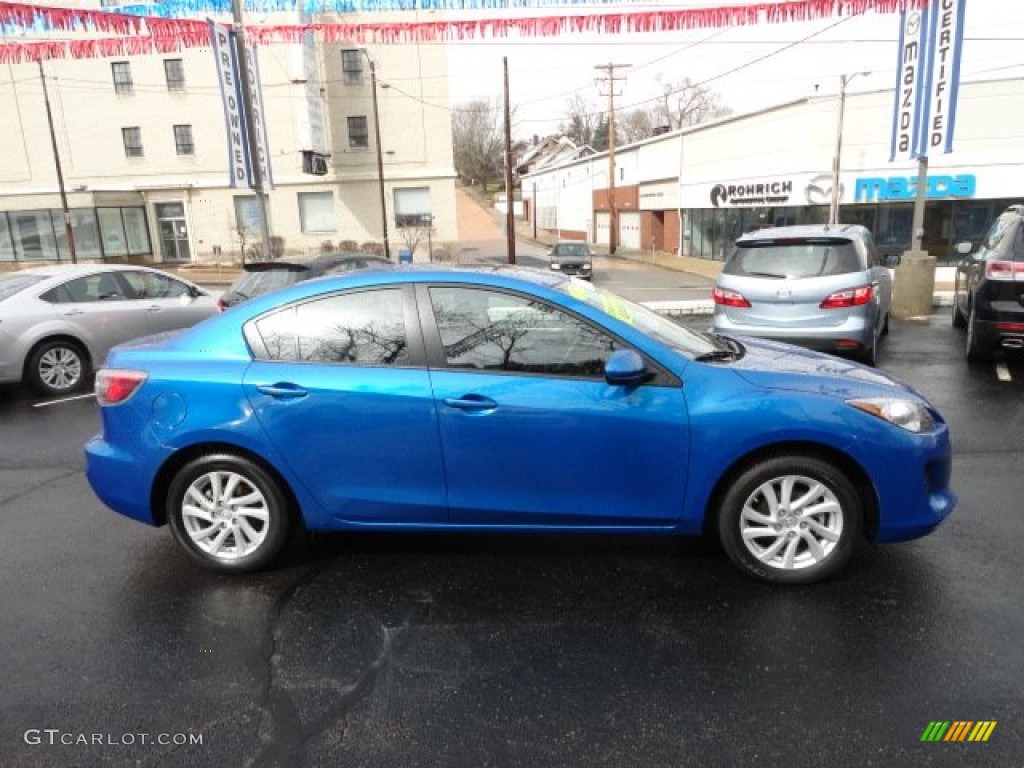 Sky Blue Mica 2012 Mazda MAZDA3 i Grand Touring 4 Door Exterior Photo #61661869