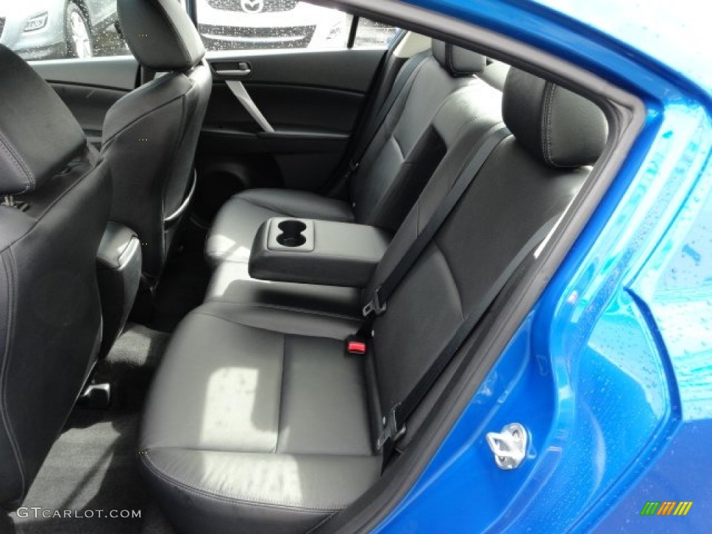 Black Interior 2012 Mazda MAZDA3 i Grand Touring 4 Door Photo #61661911