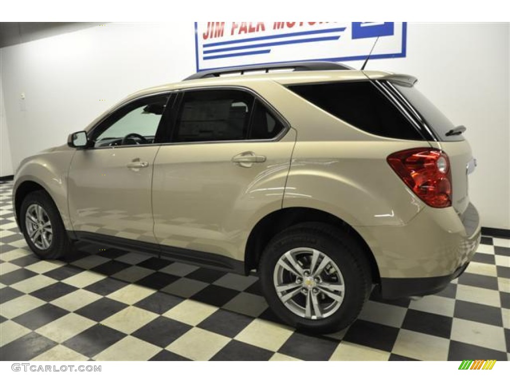 2012 Equinox LT - Gold Mist Metallic / Jet Black photo #4