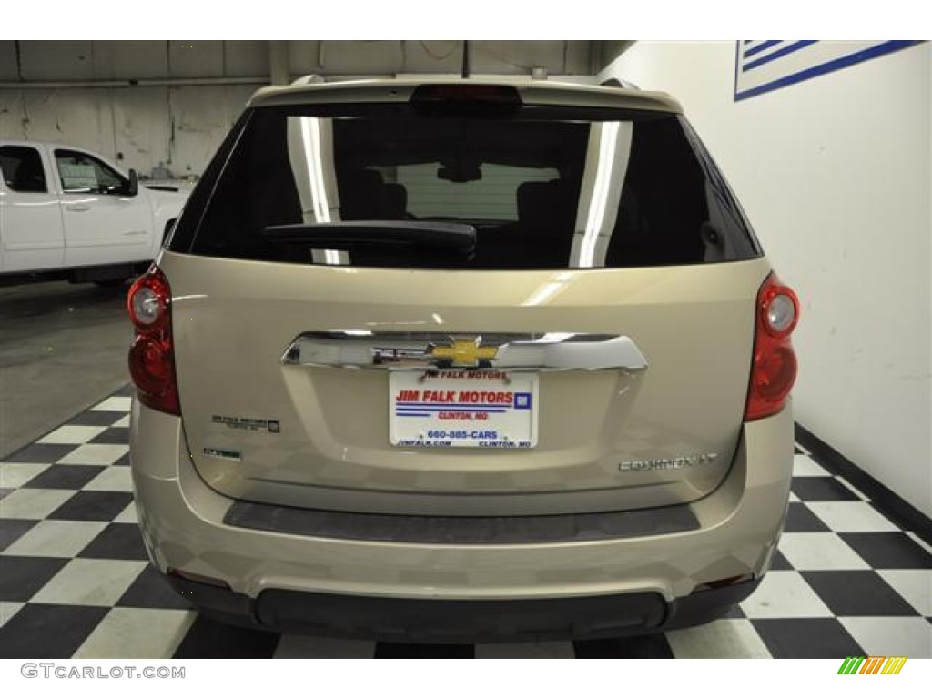 2012 Equinox LT - Gold Mist Metallic / Jet Black photo #5