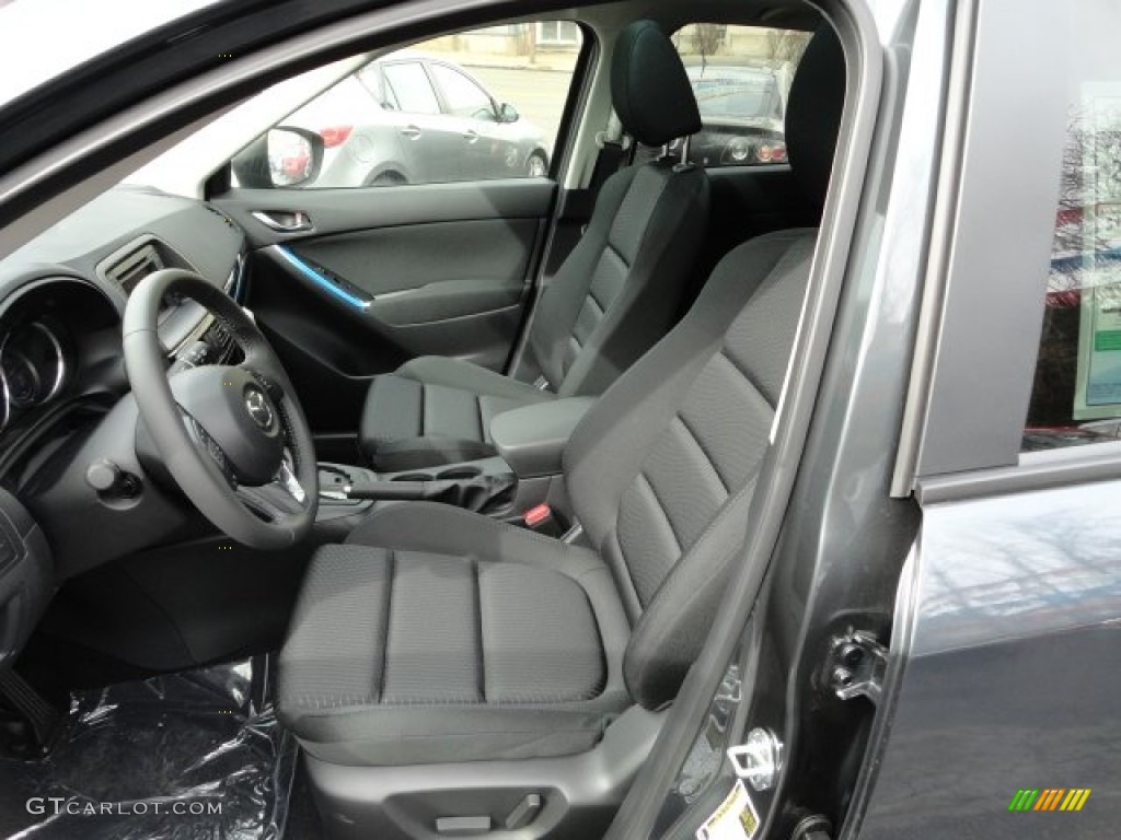 Black Interior 2013 Mazda CX-5 Touring AWD Photo #61662235