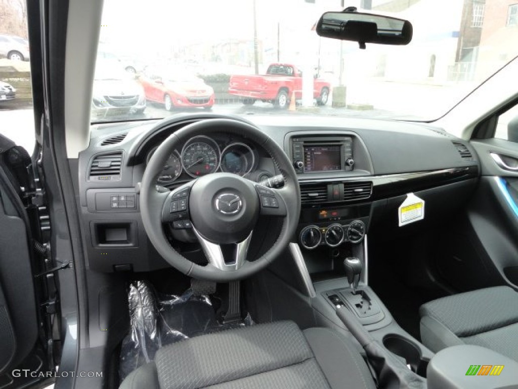 2013 Mazda CX-5 Touring AWD Black Dashboard Photo #61662250