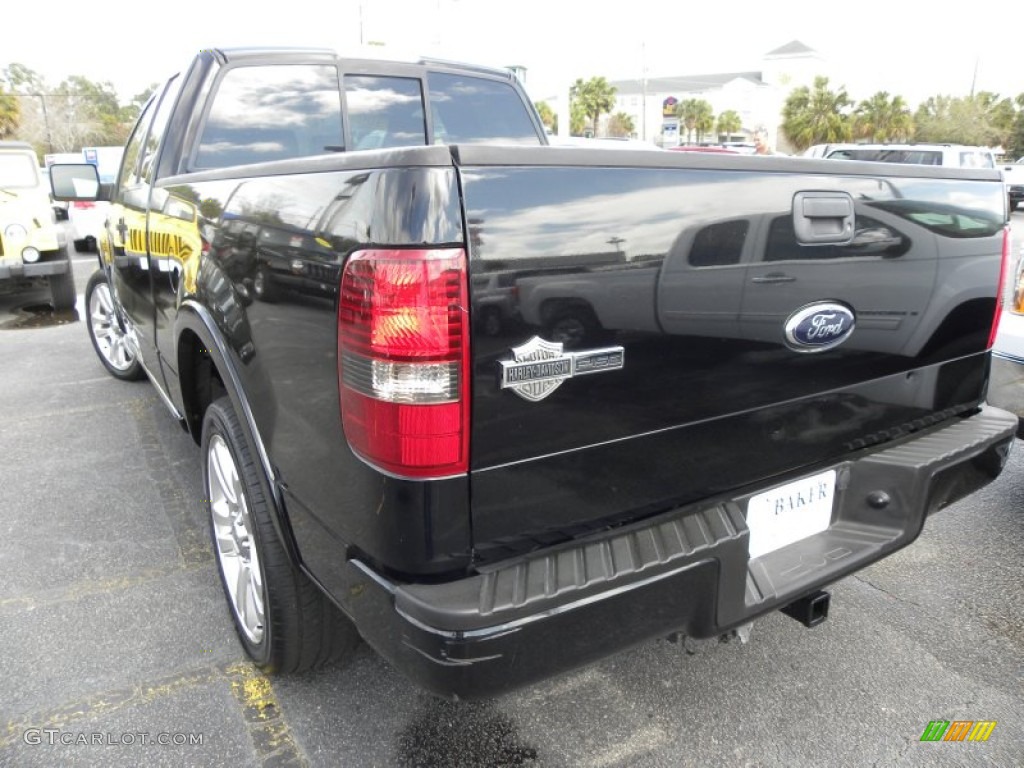 2006 F150 Harley-Davidson SuperCab - Black / Black photo #15
