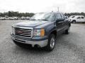 2012 Stealth Gray Metallic GMC Sierra 1500 SLE Extended Cab 4x4  photo #3