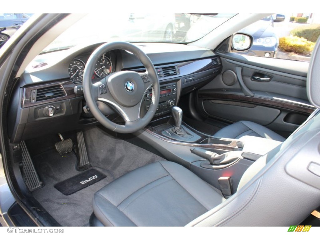2011 3 Series 328i xDrive Coupe - Space Gray Metallic / Gray Dakota Leather photo #10