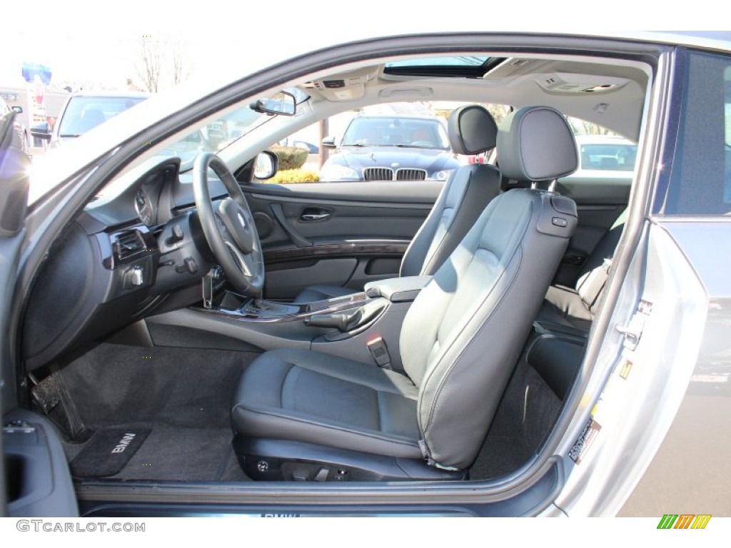 2011 3 Series 328i xDrive Coupe - Space Gray Metallic / Gray Dakota Leather photo #11