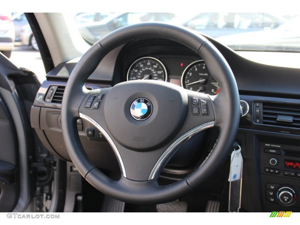 2011 3 Series 328i xDrive Coupe - Space Gray Metallic / Gray Dakota Leather photo #14