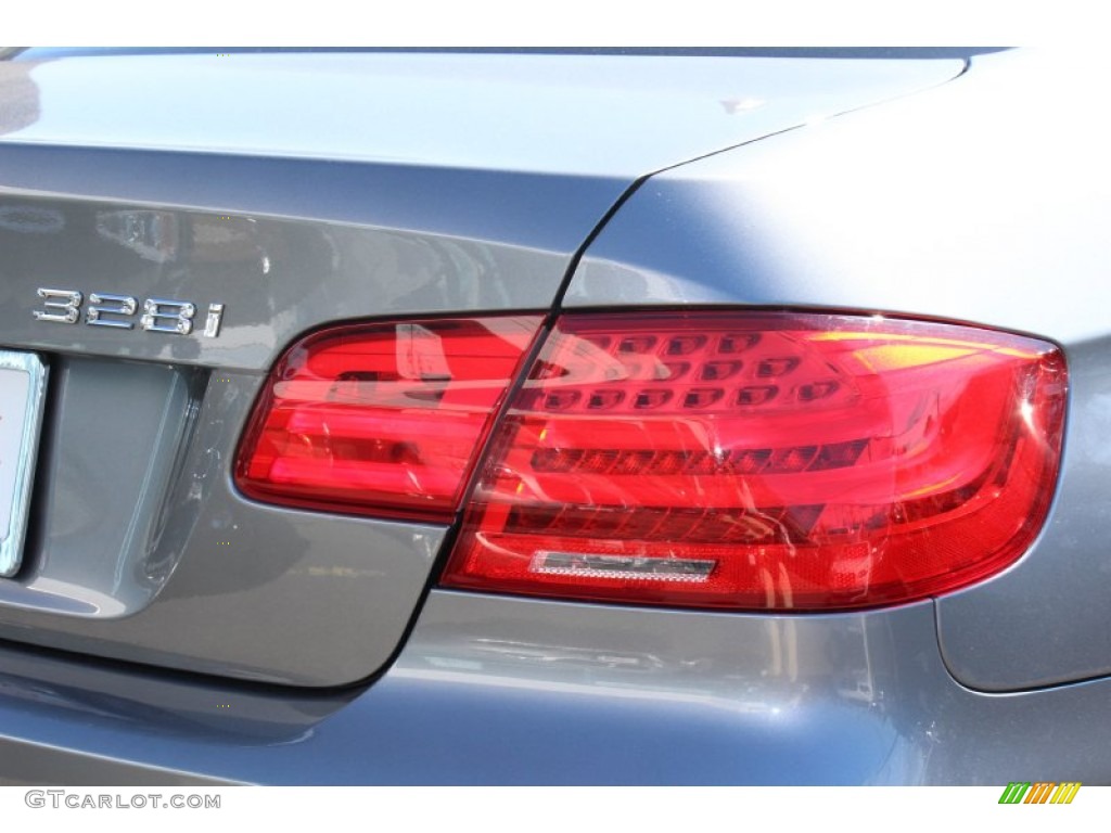 2011 3 Series 328i xDrive Coupe - Space Gray Metallic / Gray Dakota Leather photo #22