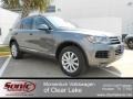 2012 Canyon Gray Metallic Volkswagen Touareg VR6 FSI Sport 4XMotion  photo #1