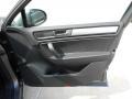 Black Anthracite 2012 Volkswagen Touareg VR6 FSI Sport 4XMotion Door Panel