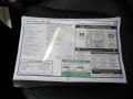 2012 Volkswagen Touareg VR6 FSI Sport 4XMotion Window Sticker