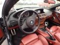 2007 BMW M6 Indianapolis Red Interior Dashboard Photo