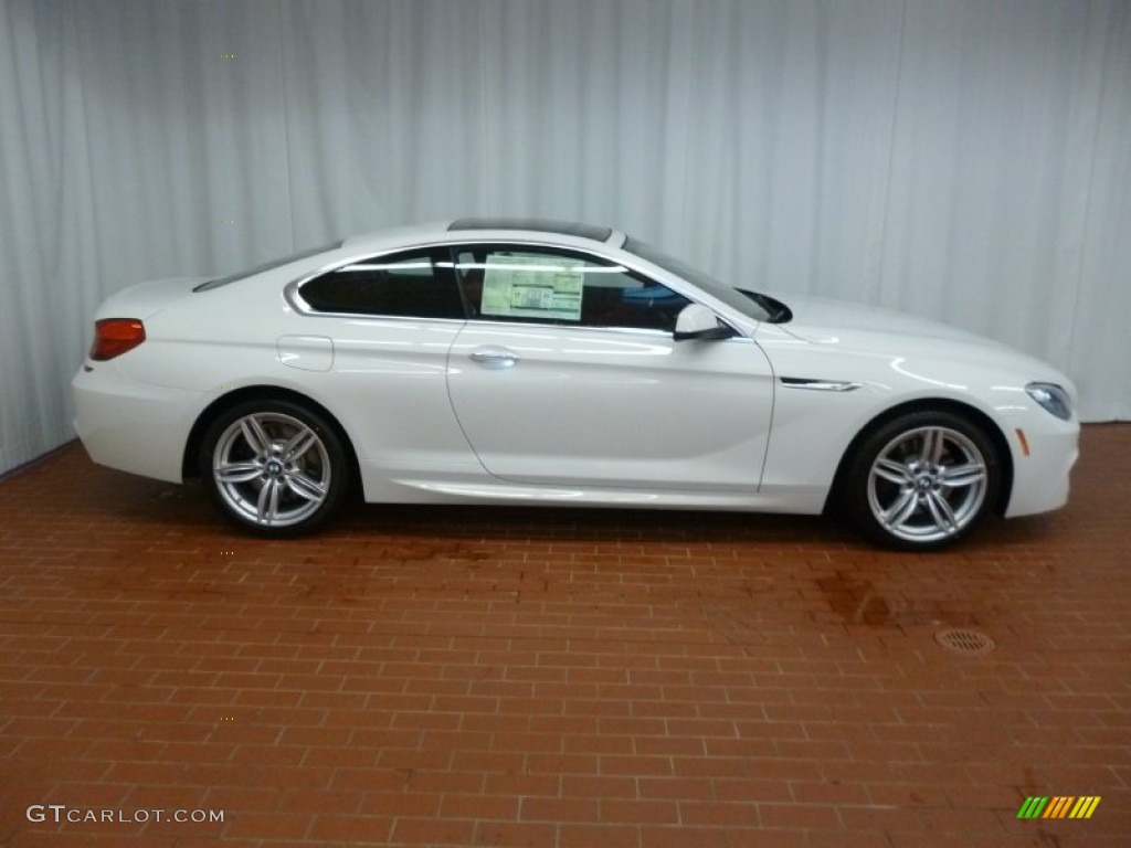 Alpine White 2012 BMW 6 Series 650i Coupe Exterior Photo #61666278