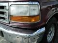 1996 Dark Toreador Red Metallic Ford F150 XLT Regular Cab  photo #4