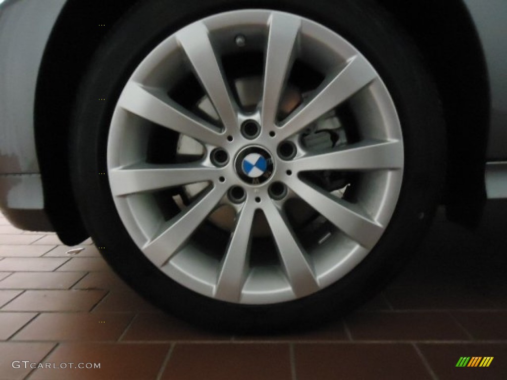 2011 3 Series 328i xDrive Sedan - Space Gray Metallic / Black photo #6