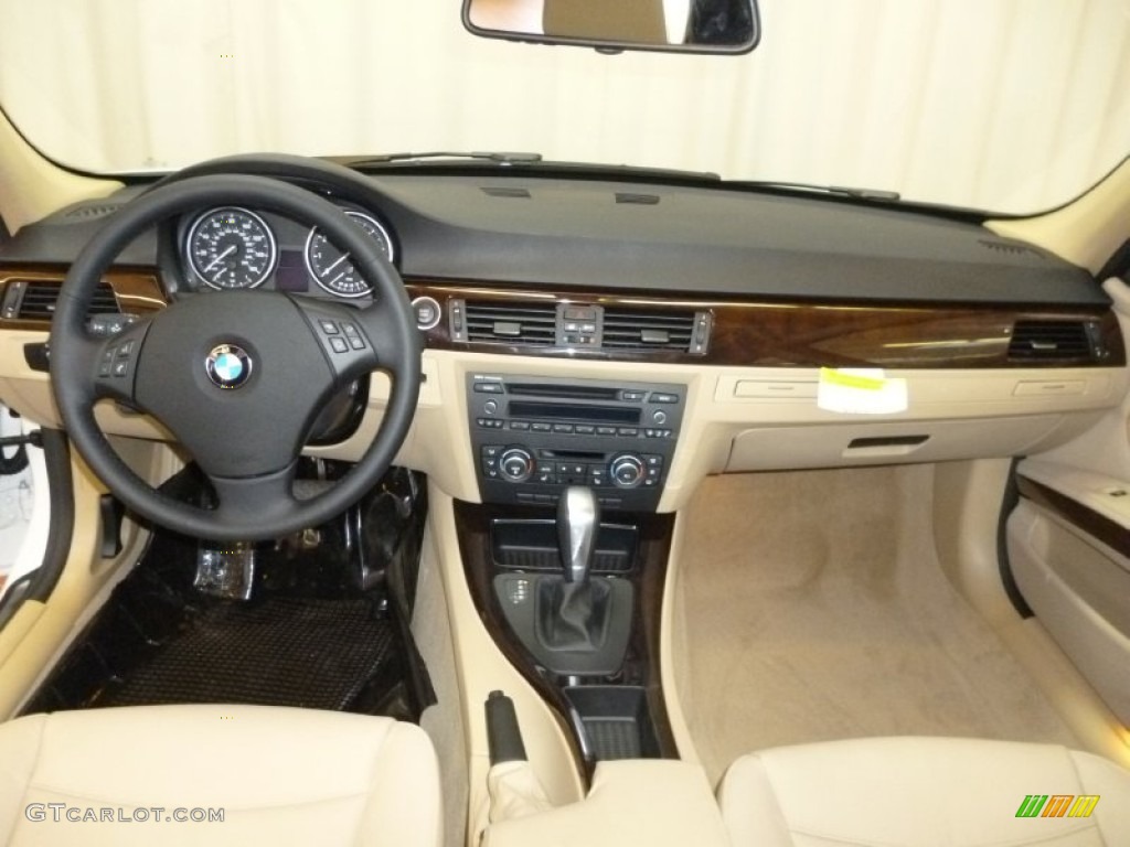 2011 3 Series 328i xDrive Sedan - Alpine White / Beige Dakota Leather photo #9