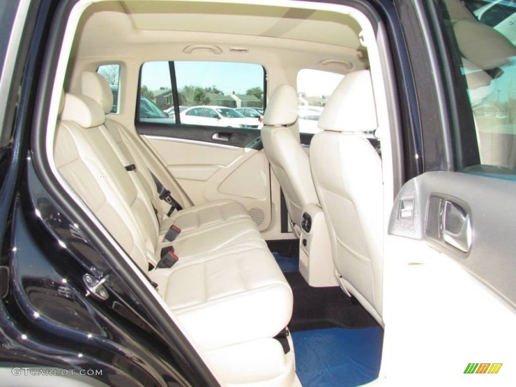 2012 Tiguan SEL - Deep Black Metallic / Beige photo #4