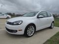 Candy White 2012 Volkswagen Golf 2 Door TDI Exterior