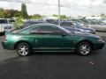 2000 Amazon Green Metallic Ford Mustang V6 Coupe  photo #11